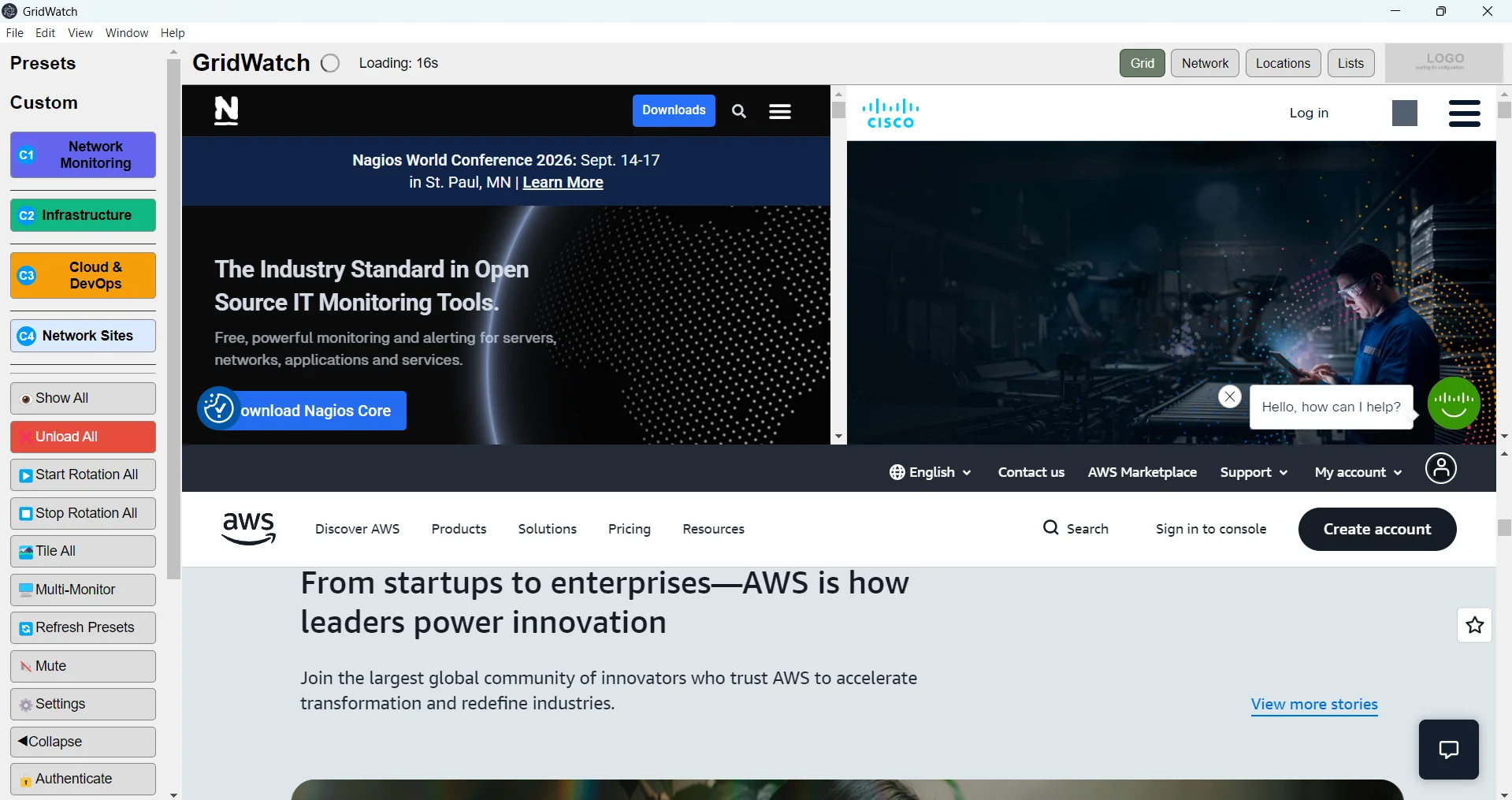 GridWatch Dashboard Aggregator
